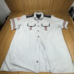 Disney World Cast Member Uniform Bus Driver 2XL Shirt Short Sleeve